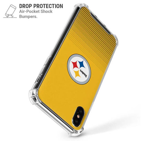 NFL Pittsburgh Steelers Breakaway iPhone XS Max Clear Case